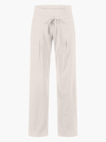 Candice Straight Jersey Pant - Chalk 340