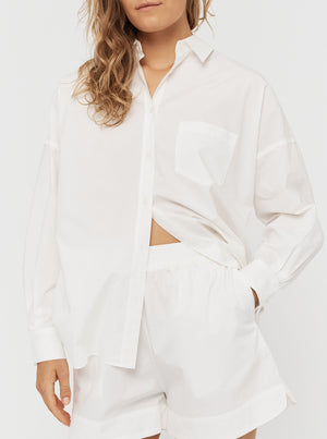 The Chiara Shirt - White