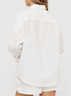 The Chiara Shirt - White