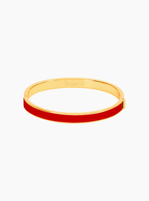 Classic Bangle Bracelet - Salsa Red