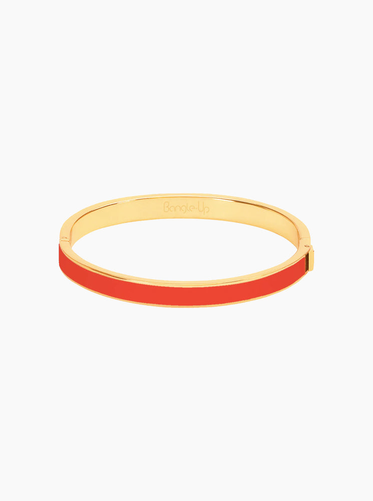 Classic Bangle Bracelet - Tangerine