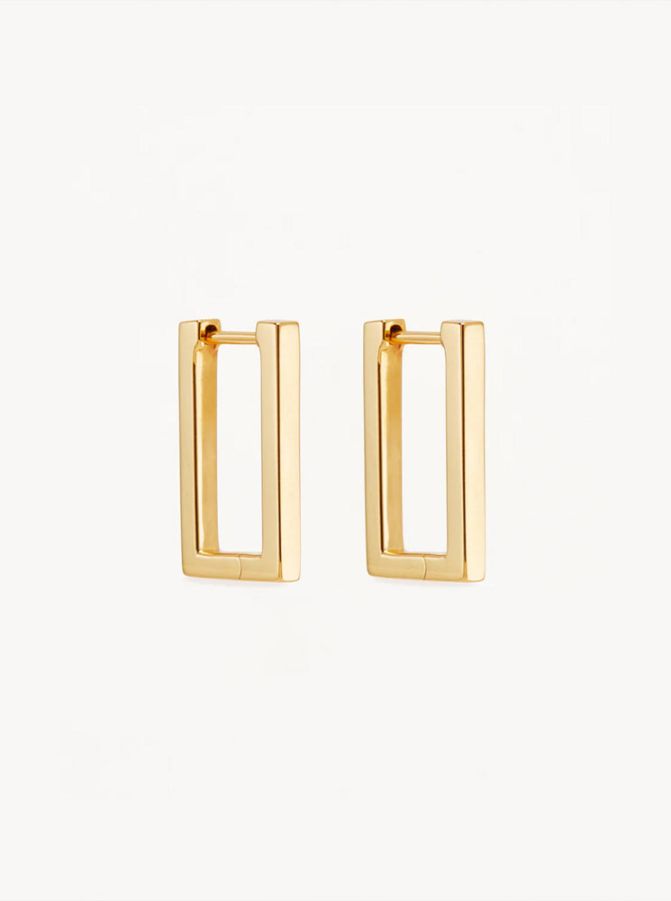 18k Gold Vermeil Devotion Hoops