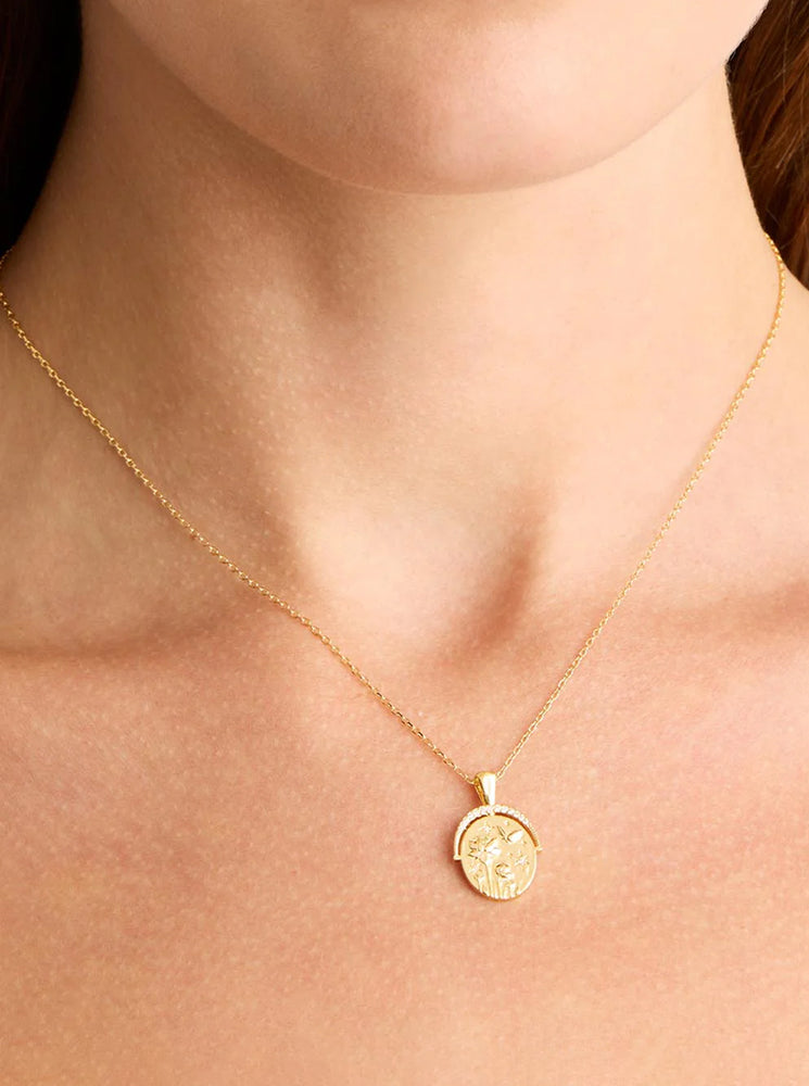 18k Gold Vermeil Everything You Are Is Enough Small Necklace