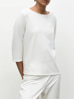 Powder Boat Neck - Cream