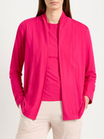 Pull On Jacket - Cerise