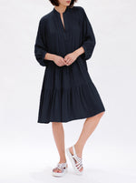 *PRE-ORDER* Moroccan Midi Dress - Navy