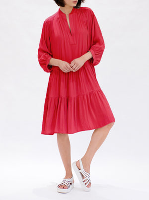 *PRE-ORDER* Moroccan Midi Dress - Strawberry