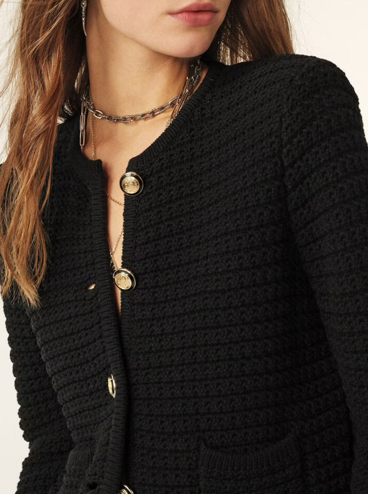 Gaspard Cardigan - Noir