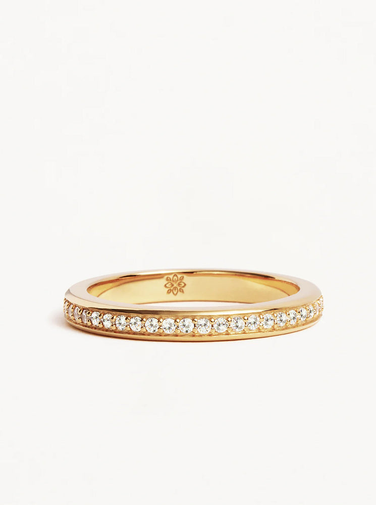 18k Gold Vermeil With Love Ring