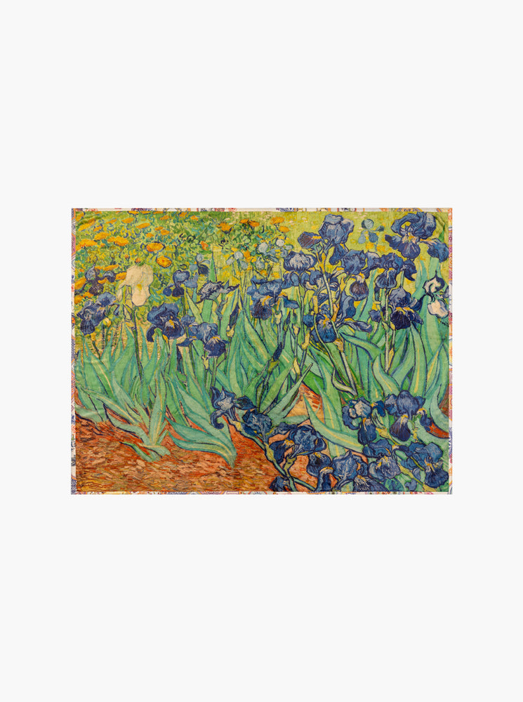 Van Gogh Irisis Travel Blanket - Irisis