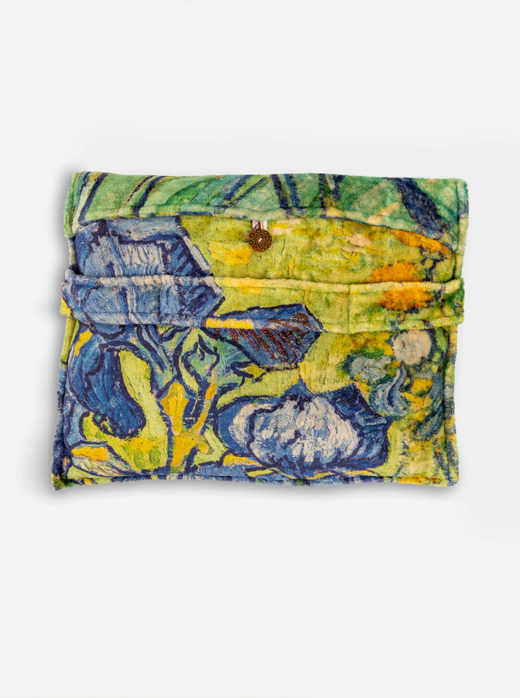 Van Gogh Irisis Travel Blanket - Irisis