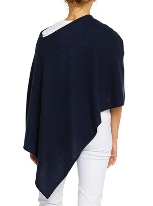 Cashmere Topper - Indigo