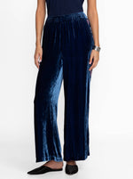 Velvet Wide Leg Pant - Bellwether