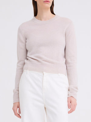 Peter Cashmere Sweater - Ghost Marle