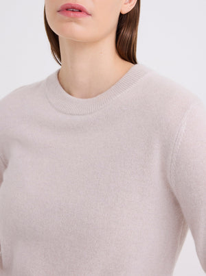 Peter Cashmere Sweater - Ghost Marle