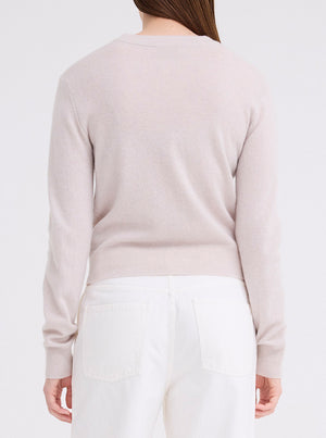 Peter Cashmere Sweater - Ghost Marle