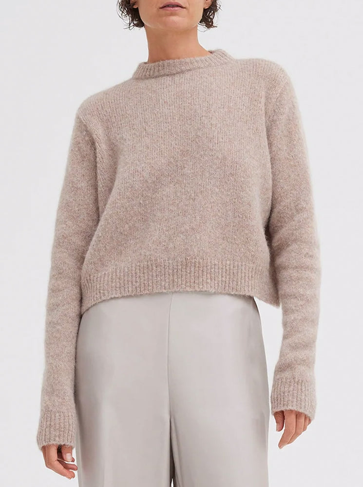 Sia Wool Sweater - Stone Tint Beige