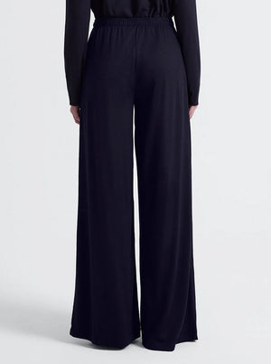 Lyra Wool Pant - Darkest Navy