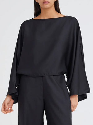 Turrell Silk Top - Black