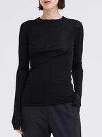 Clue Merino Wool Sweater - Black