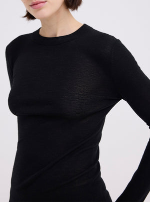 Clue Merino Wool Sweater - Black