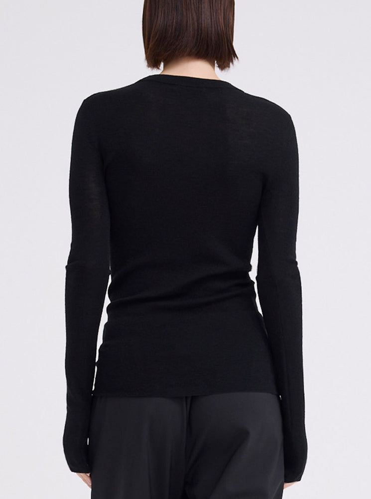 Clue Merino Wool Sweater - Black