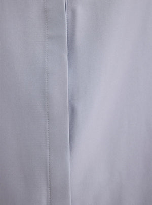 Iver Silk Twill Shirt - Oxide Grey