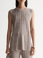 Oscar Knit Top - Dark Taupe