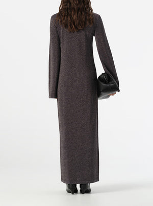 Thelma Knit Dress - Midnight Lurex