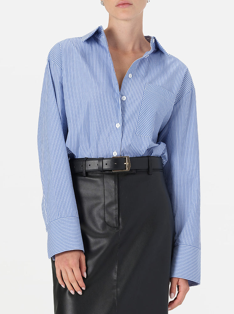 Augusta Shirt - Blue Stripe