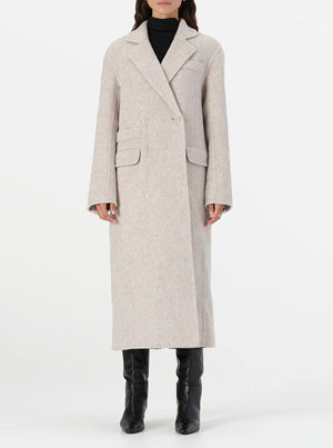 Laurence Coat - Ivory Marle