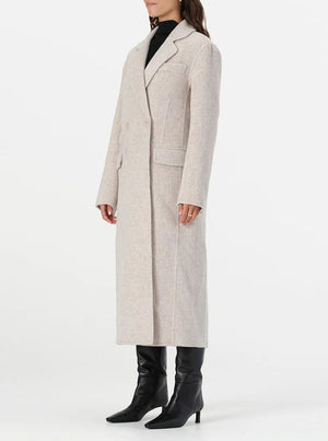 Laurence Coat - Ivory Marle