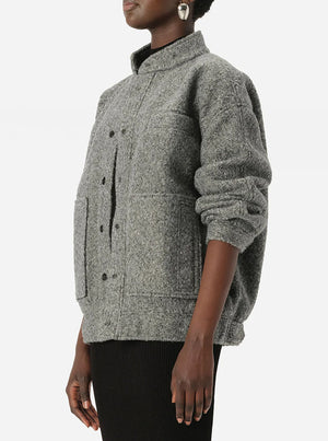 Leo Jacket - Charcoal Marle