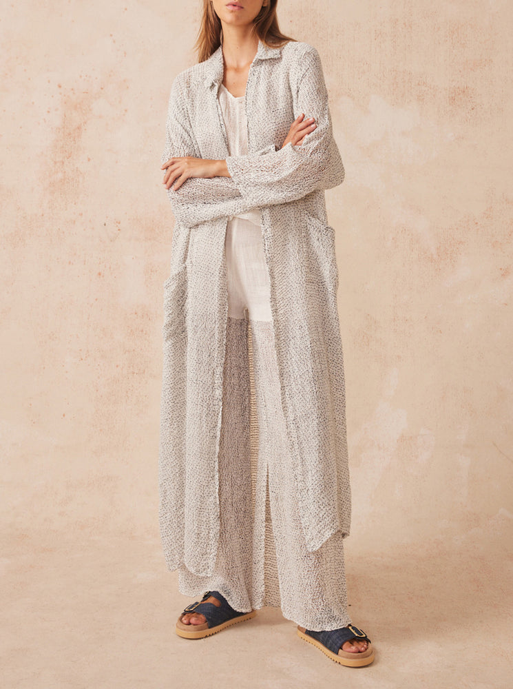 Raglan Duster Coat - Pescatore Unito
