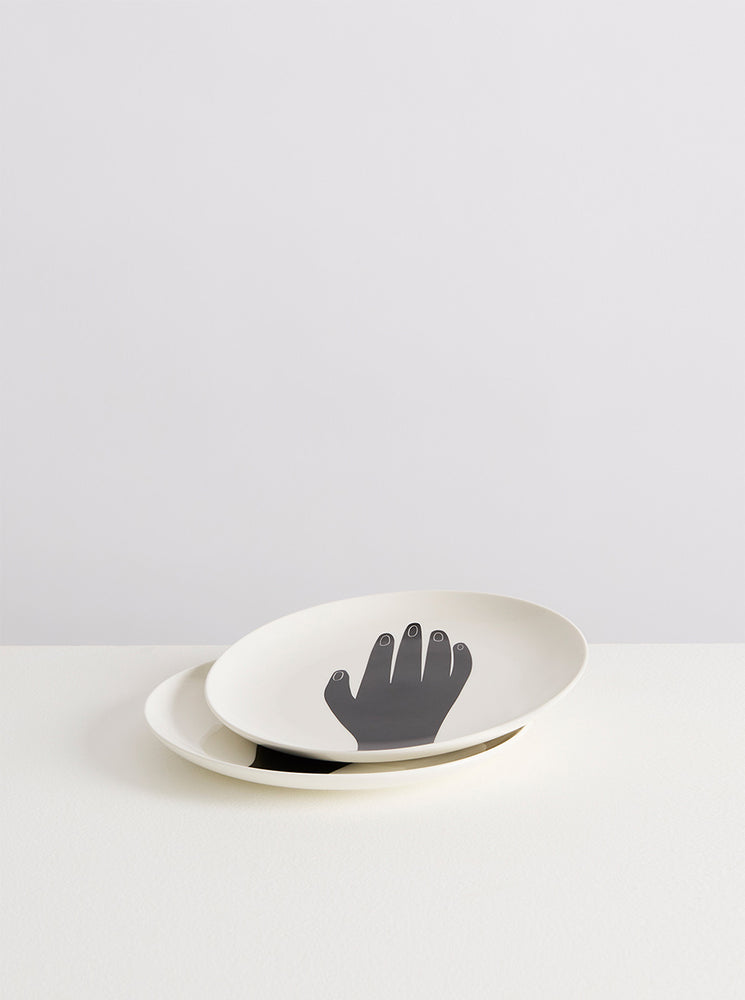 Dinner Plates Les Mains - Black