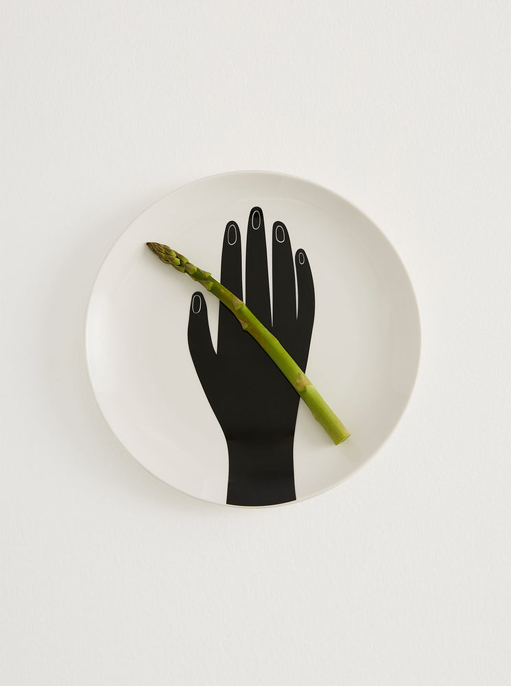 Dinner Plates Les Mains - Black