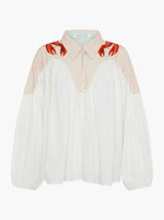 Lobster Blouse - Cream