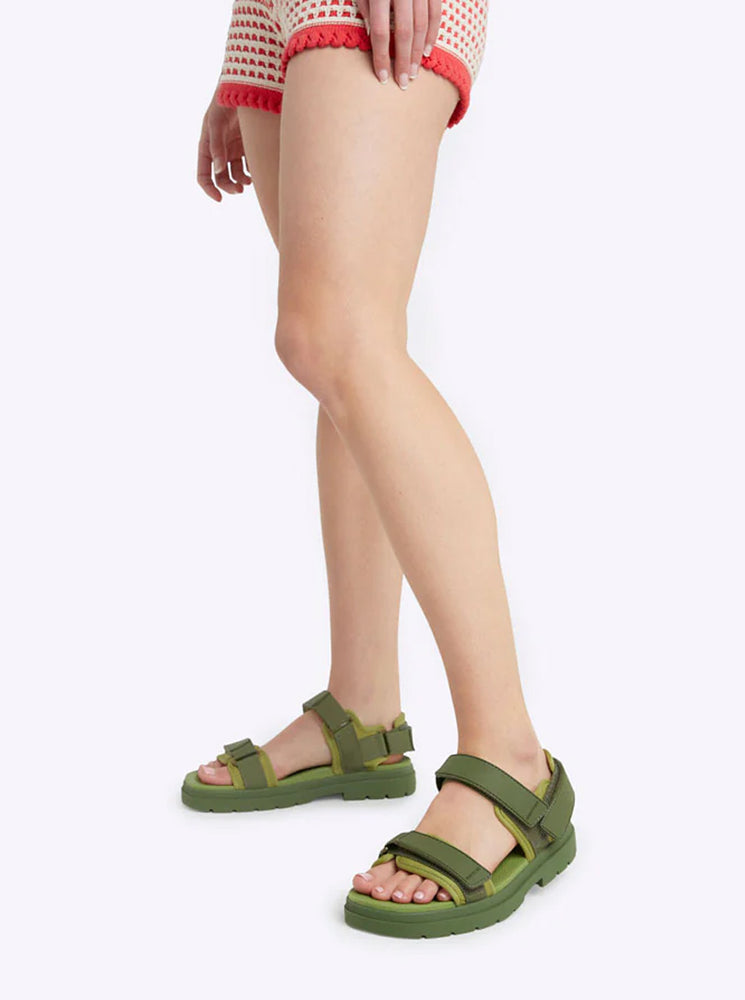 Lochie Sandal - Bright Olive