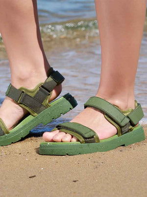 Lochie Sandal - Bright Olive