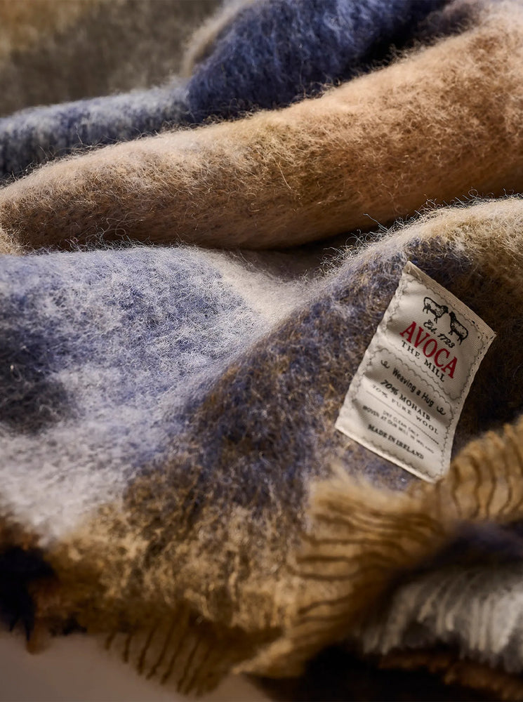 M50 Land Mohair Throw