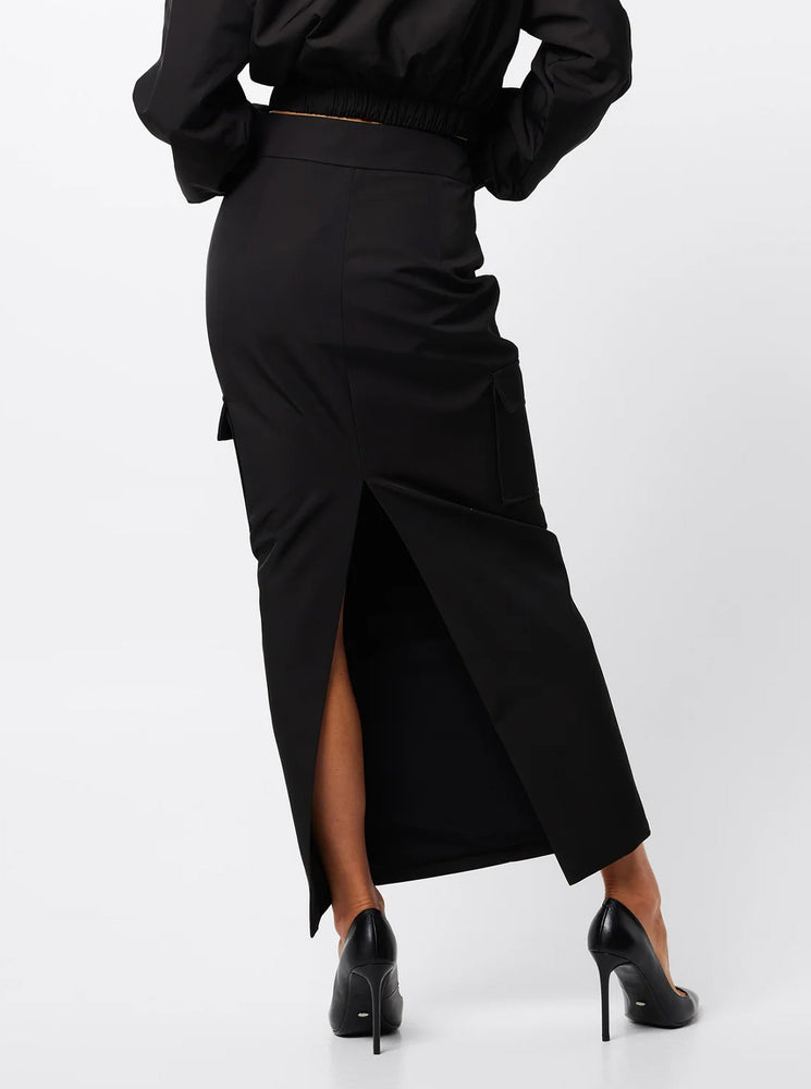 Shortcut Midi Skirt - Black