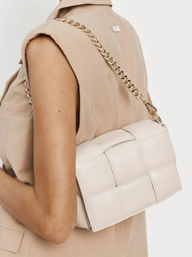 Margot Leather Bag - Ivory