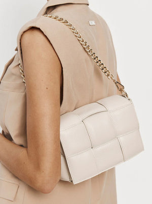 Margot Leather Bag - Ivory