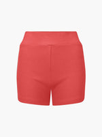 Maya Knit Short - Lobster Red