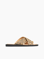 Mishk Slides - Cheetah Ponyhair