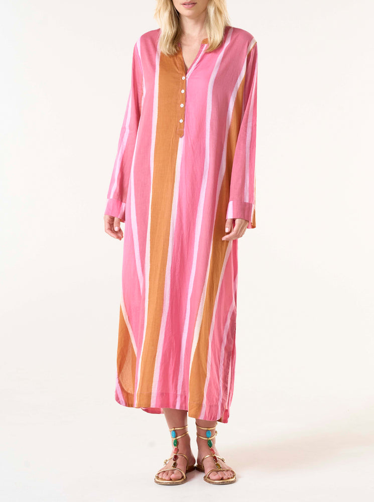 Moroccan Stripe Pink Bazaar Stripe - Pink