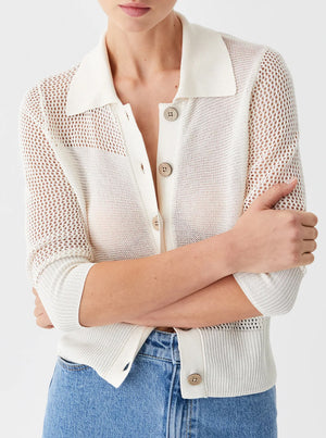 Emme Knit Cardigan - Milk