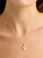 18k Gold Vermeil North Star Spinner Necklace