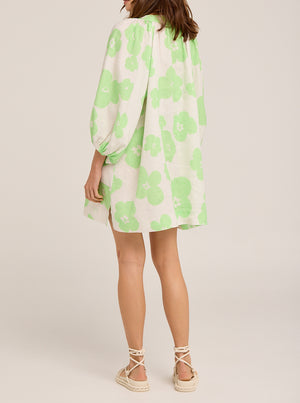 Sangria Dress - Pistachio Eden Print