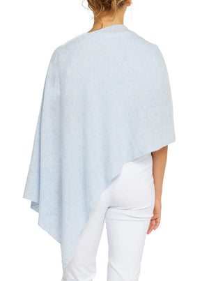 Cashmere Topper - Periwinkle
